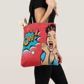 Verrassende vrouw tote bag (Dichtbij)