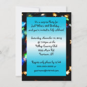 verrassing 16de verjaardagsfeestje kaart (Achterkant)