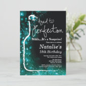 Verrassing 18e verjaardag wijn gerijpt tot in de p kaart (Staand voorkant)