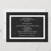 Verrassing 21e Verjaardagsfeest Uitnodiging Chalkb (Achterkant)