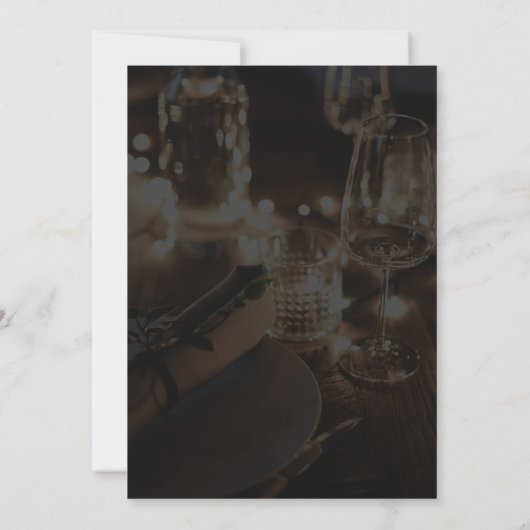 Verrassing 29e verjaardag uitnodigingen Glam Glitt (Achterkant)