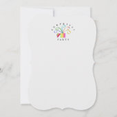 VERRASSING! 40e of een verjaardagsfeestje Kaart (Achterkant)