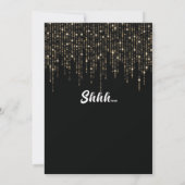 Verrassing 50e Verjaardagsfeest voor Vrouwen, Zwar Kaart (Achterkant)