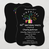 VERRASSING! 60e of elke leeftijd Chic verjaardagsf Kaart (Voorkant / Achterkant)