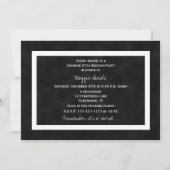 Verrassing 60e Verjaardag Feest Uitnodiging Chalkb (Achterkant)