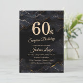 Verrassing 60e verjaardag voor mannen kaart (Staand voorkant)