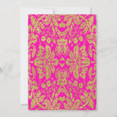 Verrassing 60ste verjaardag - Wit Goud Roze Kaart (Achterkant)