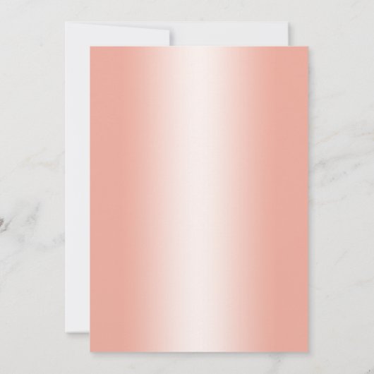 Verrassing 60ste Verjaardagsfeest - Roos Gold Kaart (Achterkant)