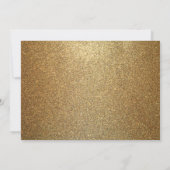 Verrassing 90e verjaardag viering Zwart & Goud Kaart (Achterkant)