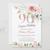 Verrassing 90ste verjaardag voor vrouwen kaart (Voorkant)