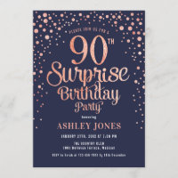 Verrassing 90ste Verjaardagsfeest - Navy & Roos Go