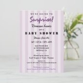 Verrassing Baby shower genderneutraal Kaart (Staand voorkant)