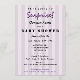 Verrassing Baby shower genderneutraal Kaart