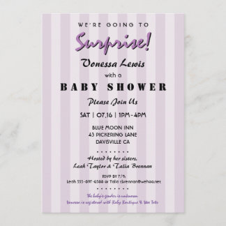 Verrassing Baby shower genderneutraal Kaart