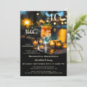 Verrassing Cocktail Volwassen Verjaardag Kaart (Staand voorkant)