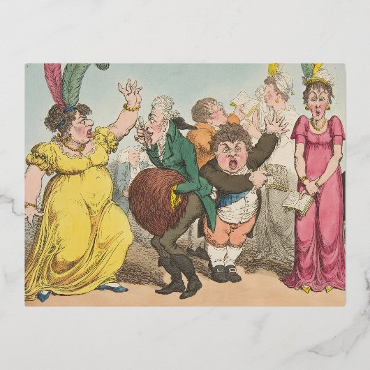 Verrassing - Folie vakantie Briefkaart (Voorkant)