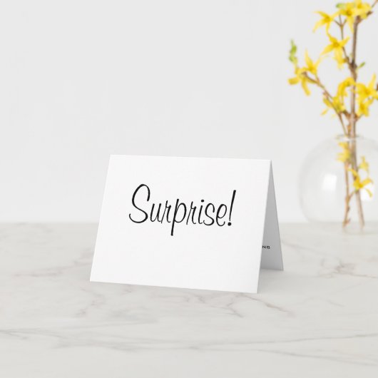 Verrassing! Grootouders Baby Scan Aankondiging (Gele Bloem)