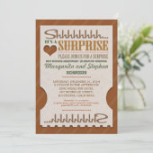 verrassing huwelijksjubileum mooie uitnodigingen (Staand voorkant)