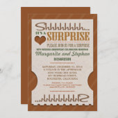 verrassing huwelijksjubileum mooie uitnodigingen (Voorkant / Achterkant)