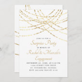 Verrassing Jubileum Engagement Party Kaart (Voorkant / Achterkant)