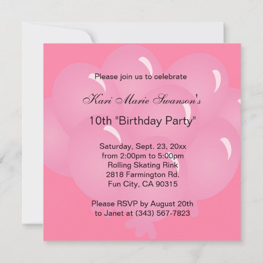 Verrassing Kind verjaardagsfeest Kittens Kaart (Achterkant)