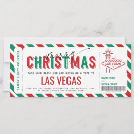 Verrassing Las Vegas reis cadeaubon