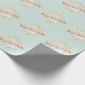 Verrassing onomatopee explosie cadeaupapier (Hoek)