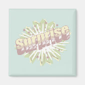 Verrassing onomatopee explosie magneet (Voorkant)