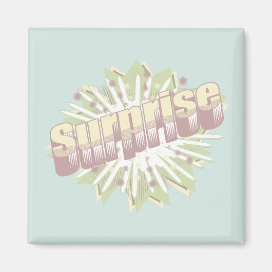 Verrassing onomatopee explosie magneet (Voorkant)