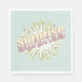 Verrassing onomatopee explosie servet (Voorkant)