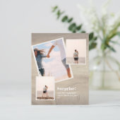 VERRASSING! PHOTOCOLLAGE verloving bekendmaking (Staand voorkant)