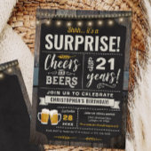 Verrassing Proost en Biertjes 21e Verjaardag Uitno Kaart