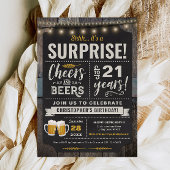Verrassing Proost en Biertjes 21e Verjaardag Uitno Kaart