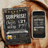 Verrassing Proost en Biertjes 21e Verjaardag Uitno Kaart