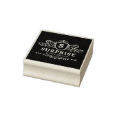 Verrassing Super Merk Luxe Bruiloft Party Modern B Rubberstempel (Stempel)