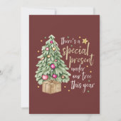 Verrassing Vakantie Zwangerschap Aankondiging Beri (Voorkant)