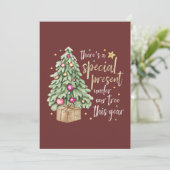 Verrassing Vakantie Zwangerschap Aankondiging Beri (Staand voorkant)