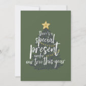 Verrassing Vakantie Zwangerschap Aankondiging Beri (Voorkant)