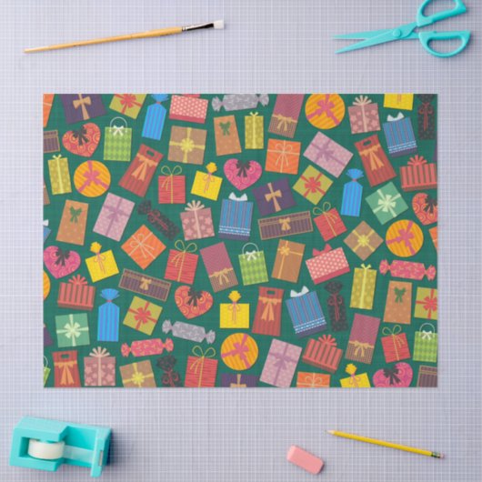 verrassing van cadeaus tissuepapier (Craft)