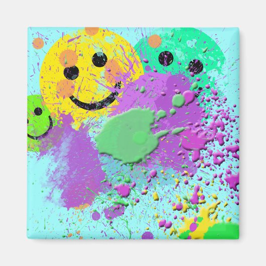 VERRASSING VAN GEZICHTSVERF MAGNEET (Voorkant)