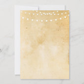 Verrassing Verjaardag 40e 50e 60e Bloemenuitnodigi Kaart (Achterkant)