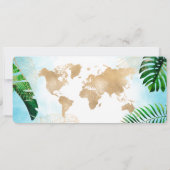 Verrassing Verjaardag Boarding Pass Trip Ticket Be Kaart (Achterkant)