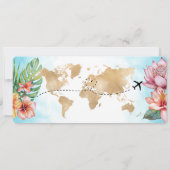 Verrassing Verjaardag Boarding Pass Trip Ticket Ha Kaart (Achterkant)