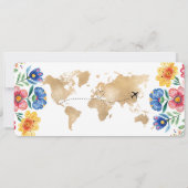 Verrassing Verjaardag Boarding Pass Trip Ticket Me Kaart (Achterkant)