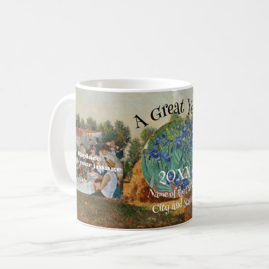 Verrassing Verjaardag Festival Blok 2024 Feest Koffiemok (Voorkant links)