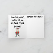 VERRASSING VERJAARDAG KAART (Binnen)