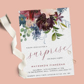 Verrassing Verjaardagsfeest Bourgondië & Navy Bloe Kaart