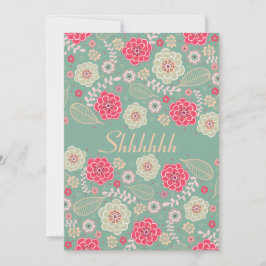 Verrassing Verjaardagsfeest Chic Funky Moderne Blo Kaart