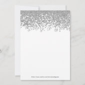 Verrassing Verjaardagsfeest Elke Leeftijd Wit en Z Kaart (Achterkant)