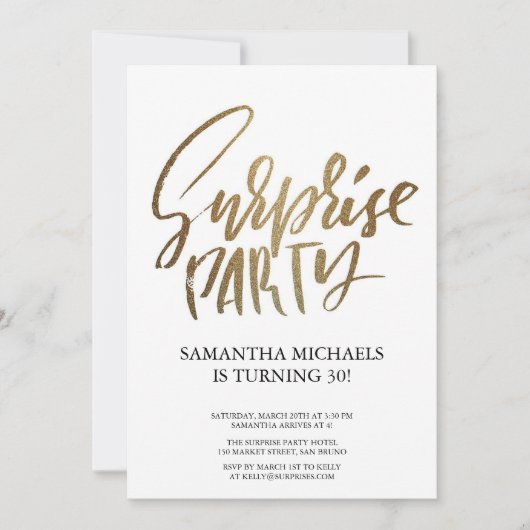 Verrassing Verjaardagsfeest kleurrijke Waterverf Kaart (Voorkant)